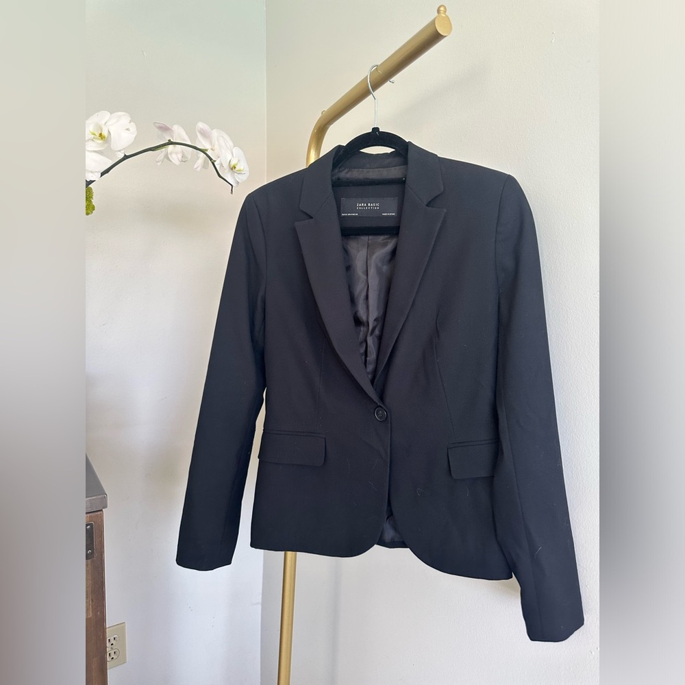 Zara Basic Blazer - image 1